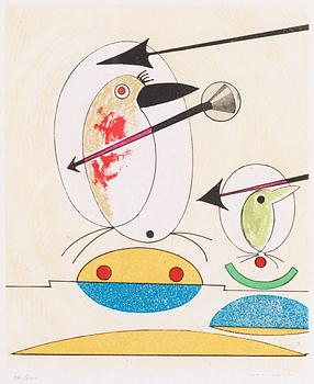 159. Max Ernst, Untitled, from: "Oiseaux en peril".