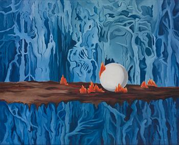 554. Elsa Thoresen, "Brinnande jord III".