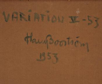Harry Booström, "Variation V".