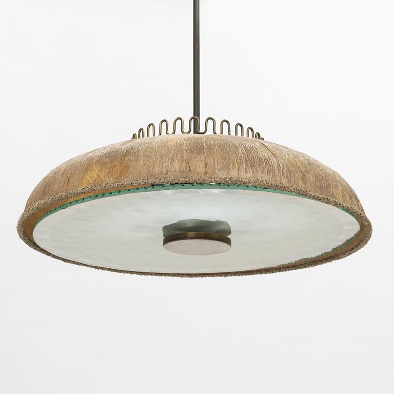 Einar Bäckströms metallvarufabrik, taklampa modell "4014/15", 1940-tal.