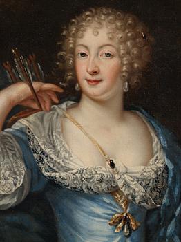 David Klöcker Ehrenstrahl, "Elsa Elisabeth Brahe" (1632-1689).