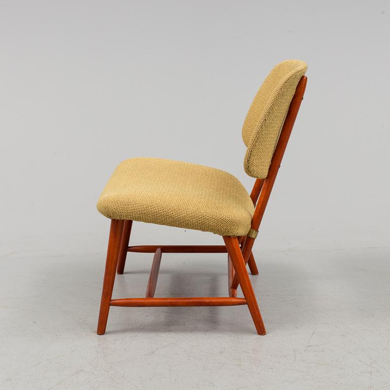 ALF SVENSSON, fåtölj, "Teve", Ljungs Industrier, Bra Bohag, 1950-tal.