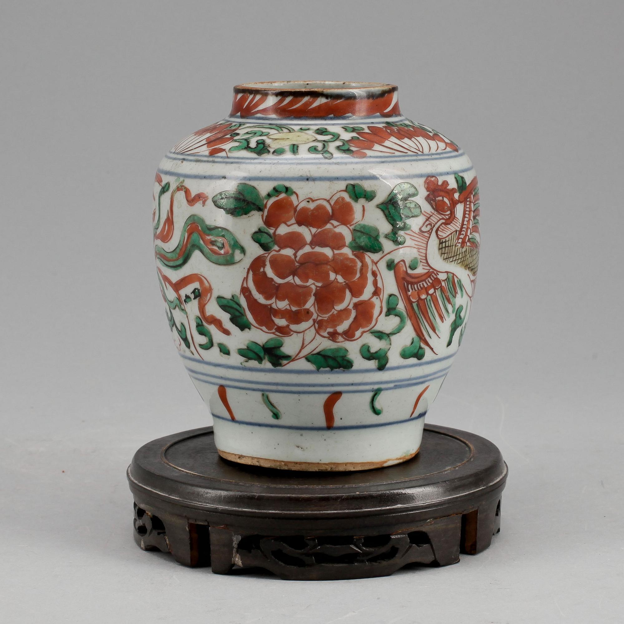 VAS, porslin, Kina, 1600-tal.