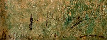 JOHAN KINDBORG, olja på duk. Signerad och daterad, 1882.