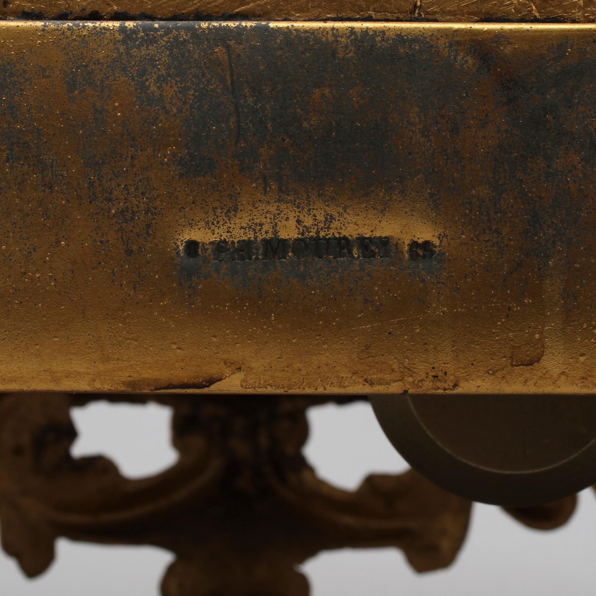 BORDSPENDYL, Frankrike, Philip Mourey, omkring sekelskiftet 1800/1900.