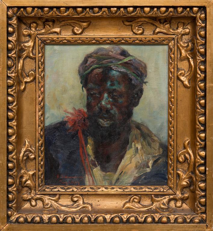 HUGO BACKMANSSON, MUOTOKUVA.