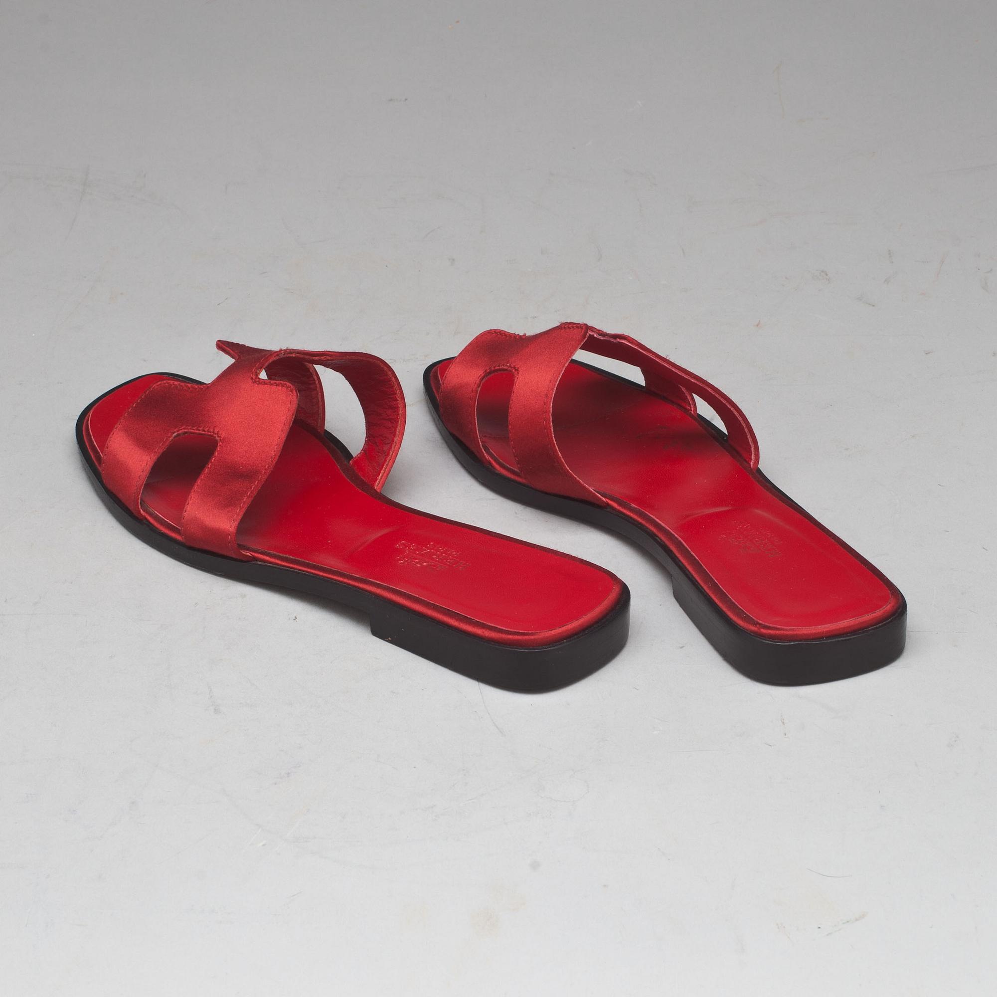 SKOR. Hèrmes, slip in sandal. "Oasis H sandal Oran".