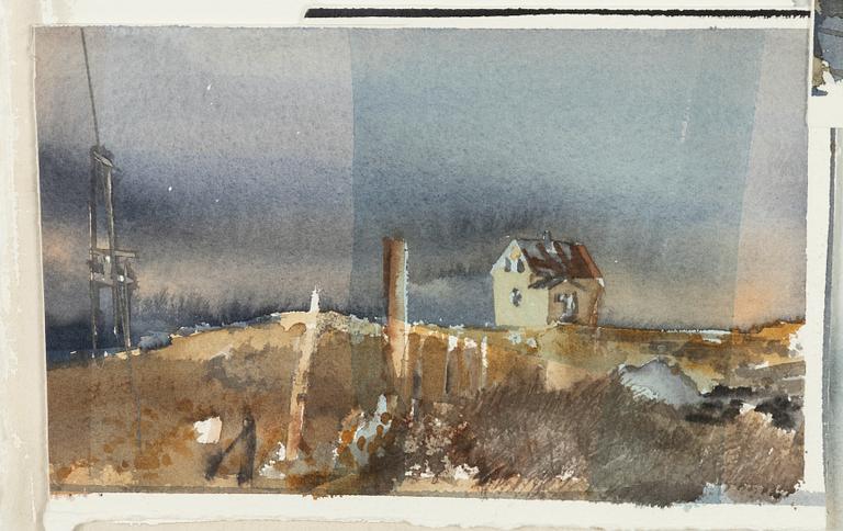 Lars Lerin, Från Lofoten.
