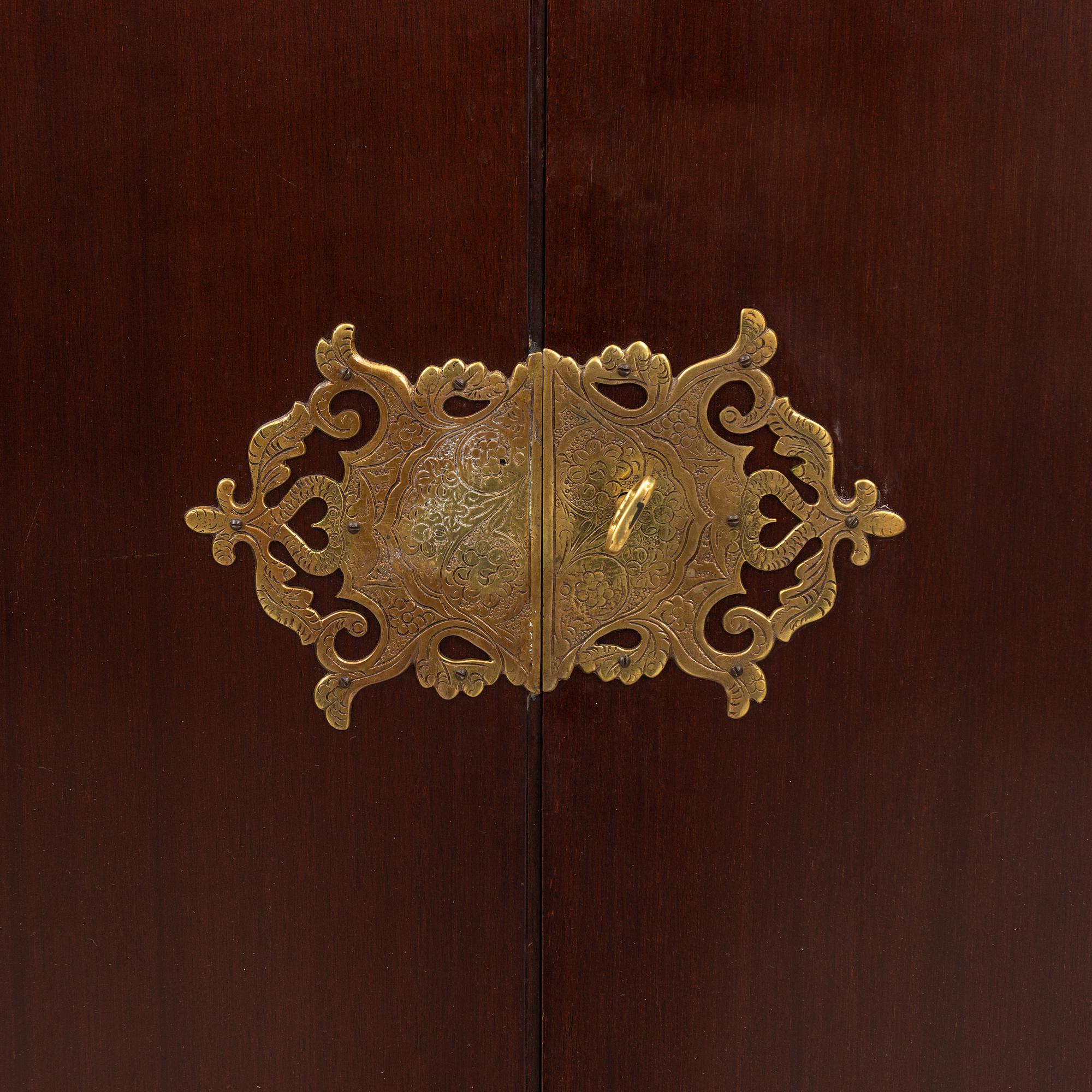 A chinoiserie bar cabinet from Nordiska Kompaniet, Sweden, 1950s.
