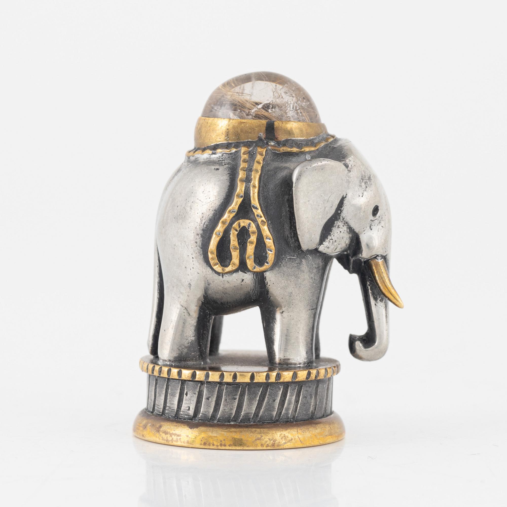 Estrid Ericson, tillskriven, sigillstamp för Firma Svenskt Tenn, 1900-talets andra hälft.