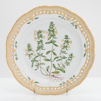 A Royal Copenhagen, 'Flora Danica' dish, Denmark, 20th Century.