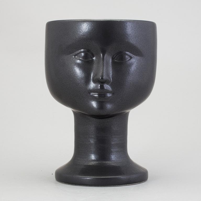 A stoneware vase by Lisa Larson, Gustavsberg.