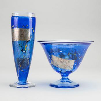 BERTIL VALLIEN, VAS OCH SKÅL, Kosta Boda "Satellite".