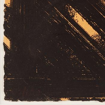 Howard Hodgkin, etsning, 1980. Signerad och daterad.