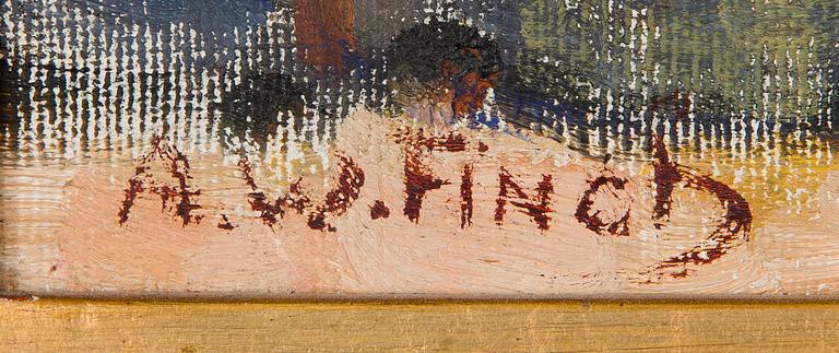 Alfred William Finch, Vy från Paris.