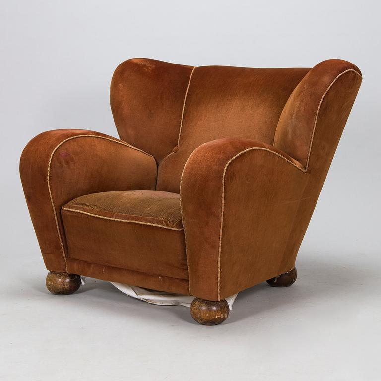 Märta Blomstedt, an 'Aulanko-model' armchair. Designed in 1939.