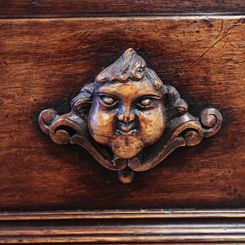 SKÅP, barock, 1700-tal.