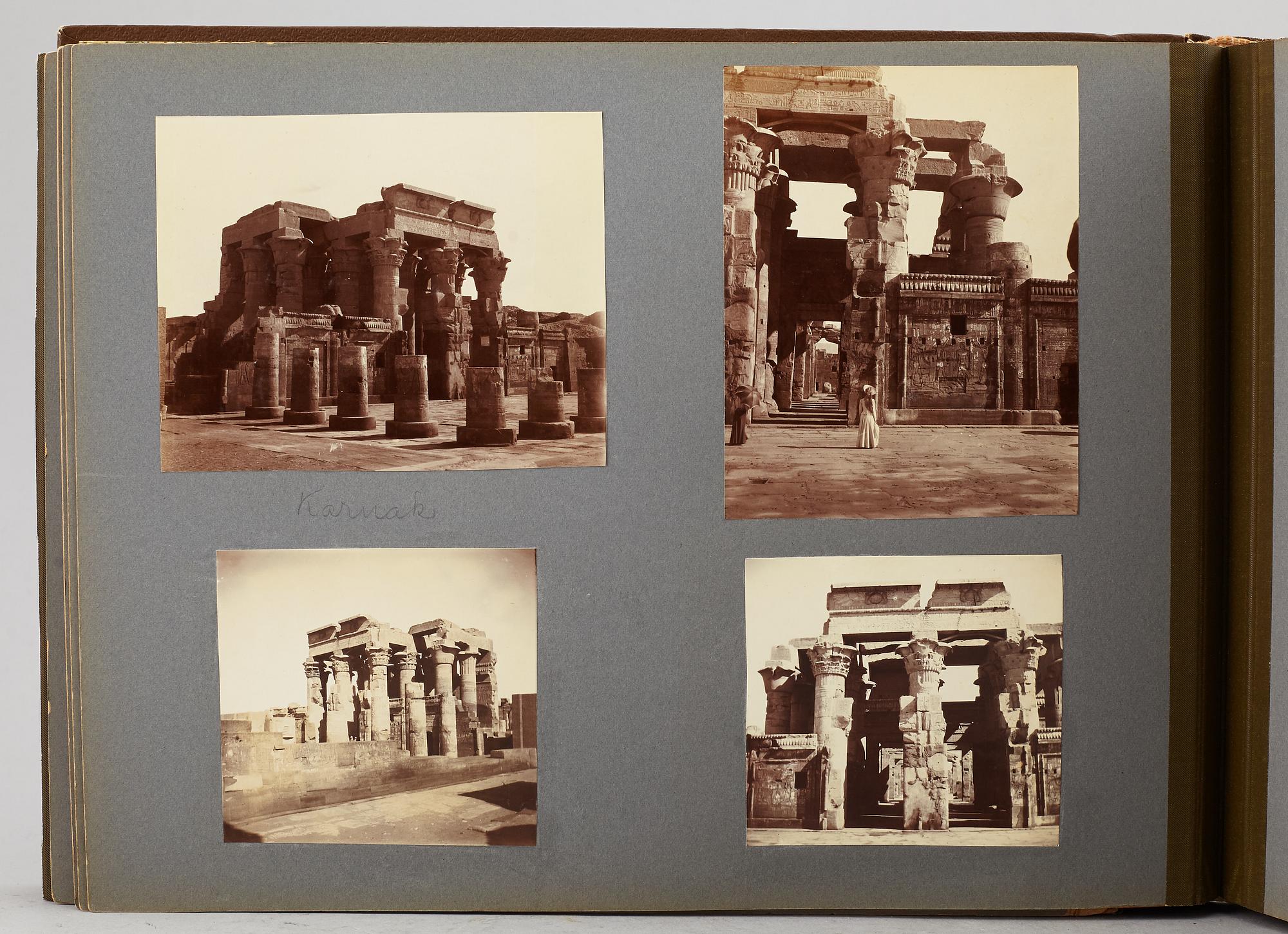FOTOALBUM,   MEDELHAVSKRYSSNING 1905-06 MED KORVETTEN FREJA.