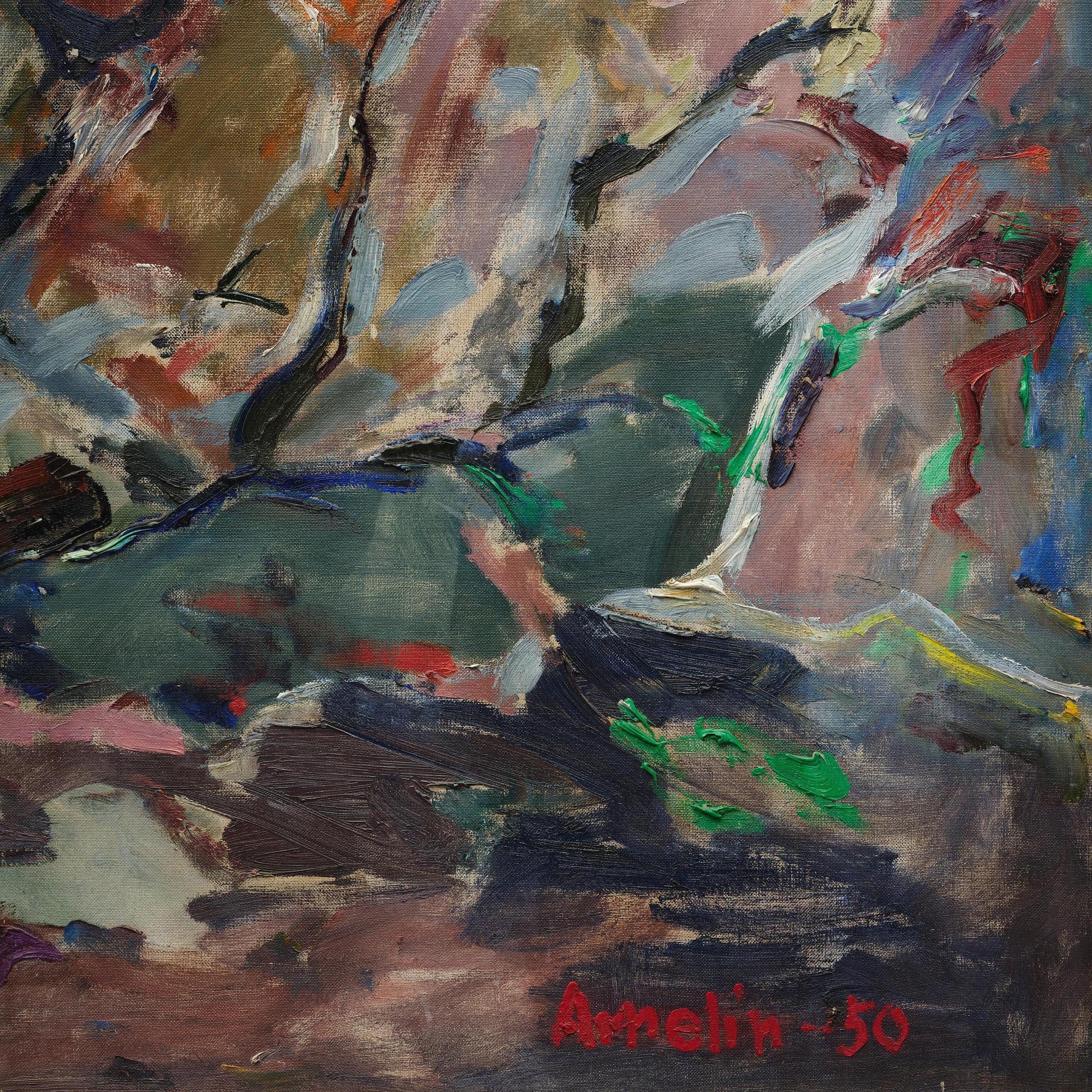 Albin Amelin, Allegorical female figures.