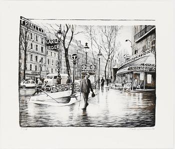 Mats Åkerman · MATS ÅKERMAN, litografi, signerad och numrerad 85/95, daterad -08