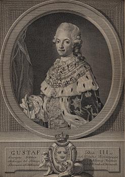 Lorens Pasch d y, after, engravings a pair, engraved by Jacob Gillberg (1724-1793) 1774.