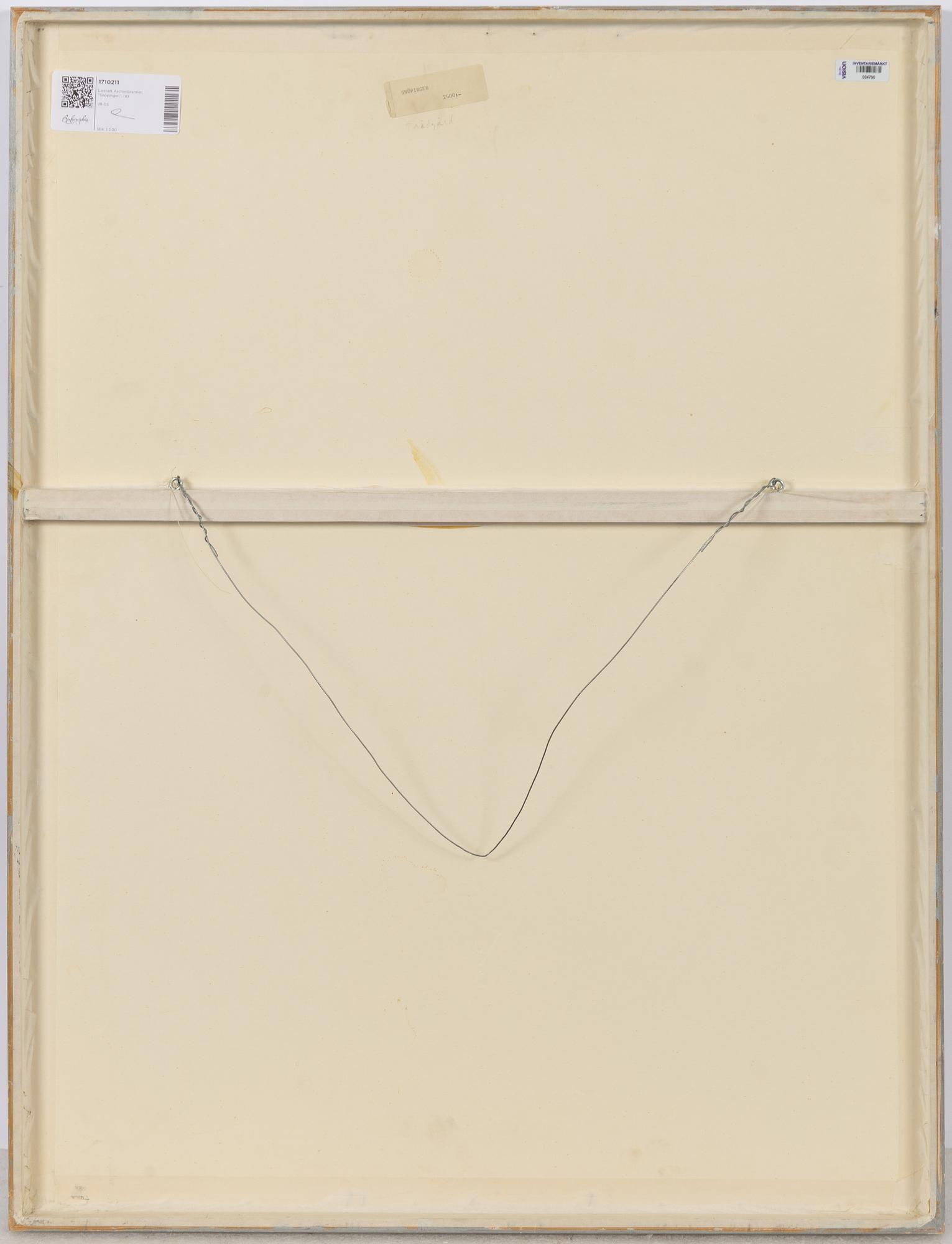 Lennart Aschenbrenner, "Snöpingen".