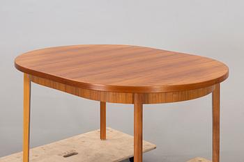 A mid 20th century teak dining table.