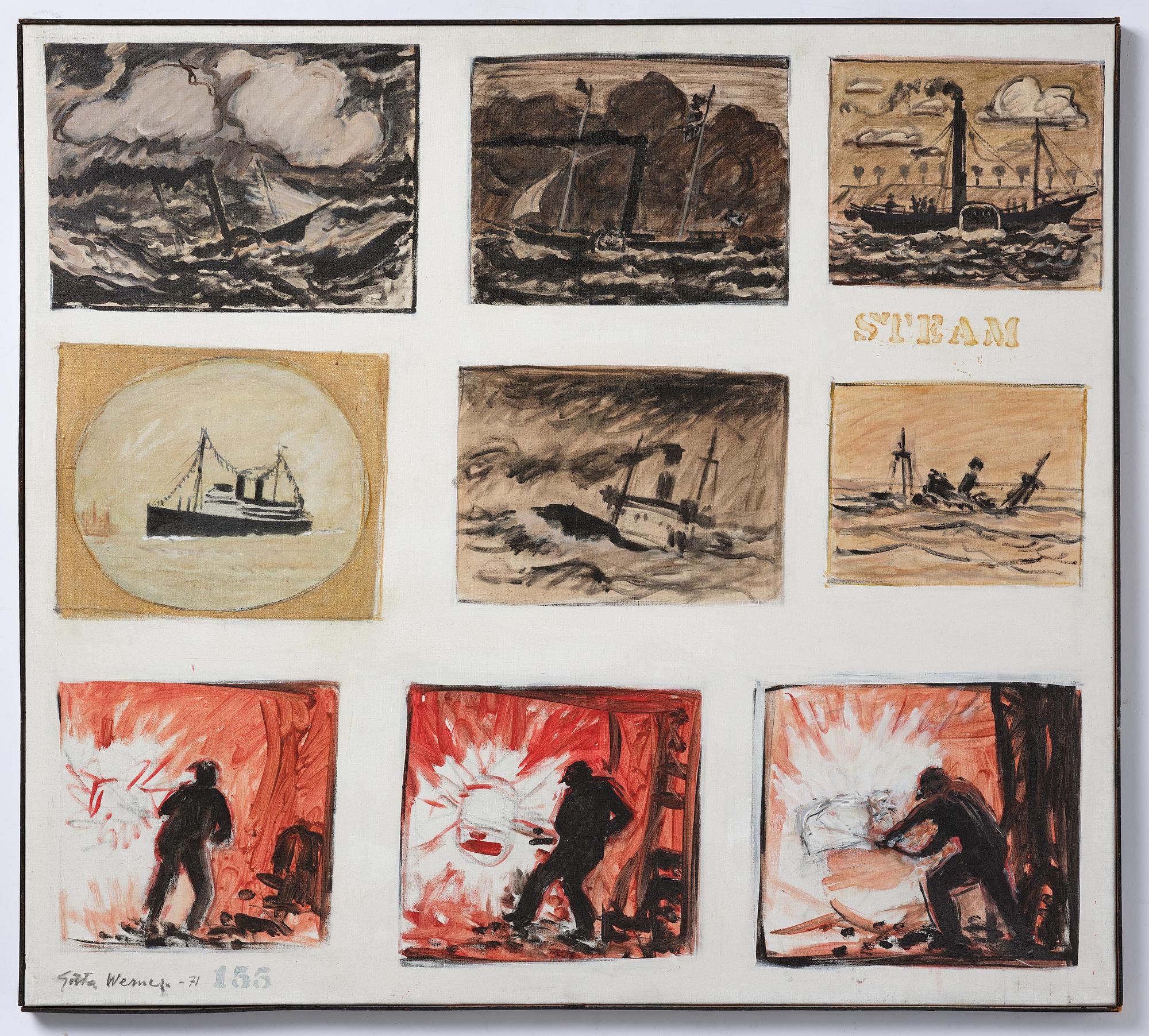 Gösta Werner, "Steam".