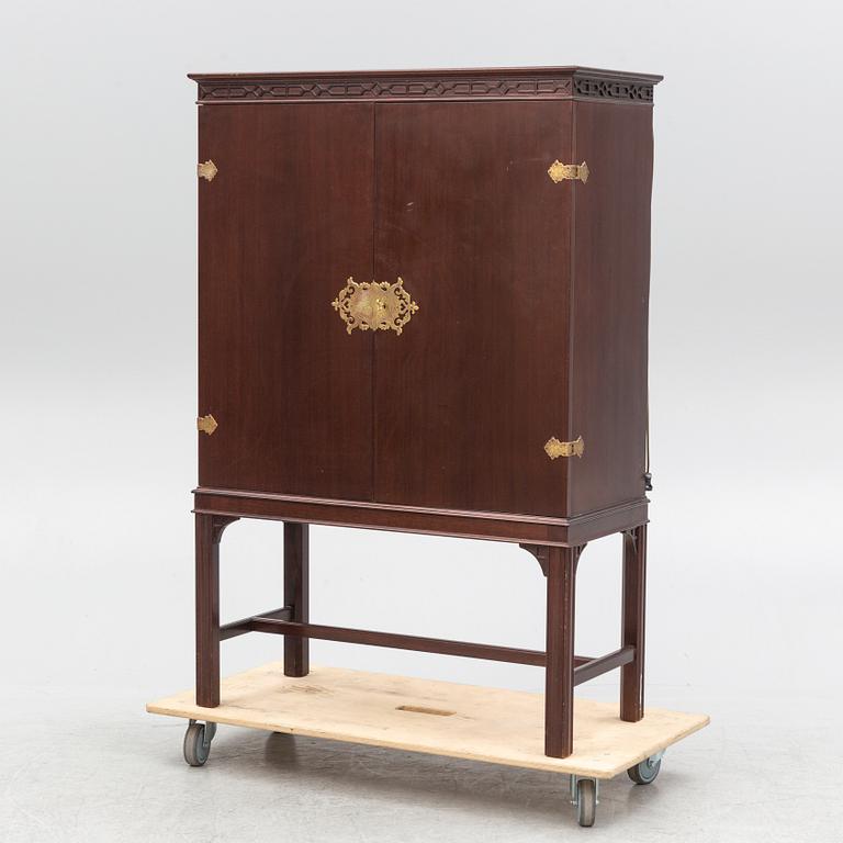 A chinoiserie bar cabinet from Nordiska Kompaniet, Sweden, 1950s.