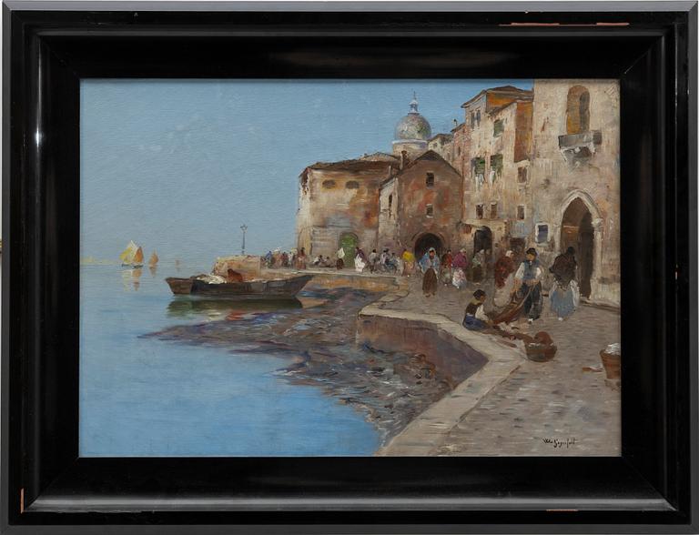 Wilhelm von Gegerfelt, Canal, Venice.