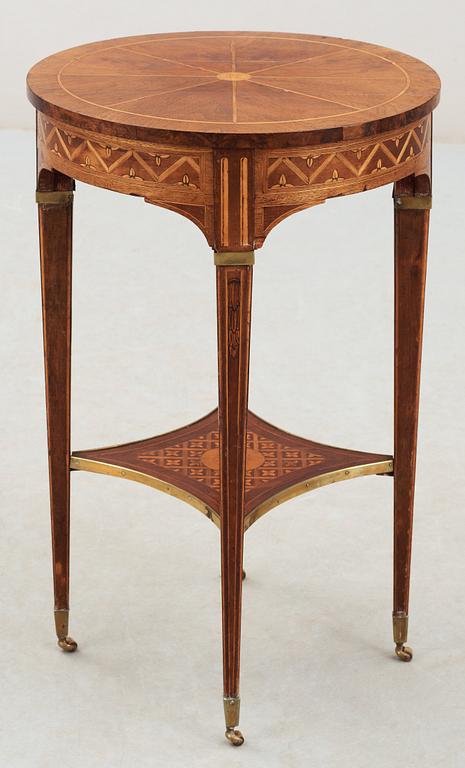 BORD, av Anders Lundelius (mästare i Stockholm 1778-1823). Gustavianskt.
