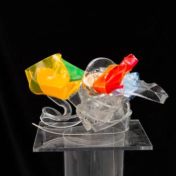 JAN NALIWAJKO, sculpture, 9 pcs, plexiglass.