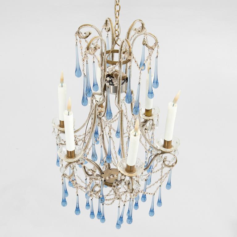 Chandelier, Venetian style, 20th century.