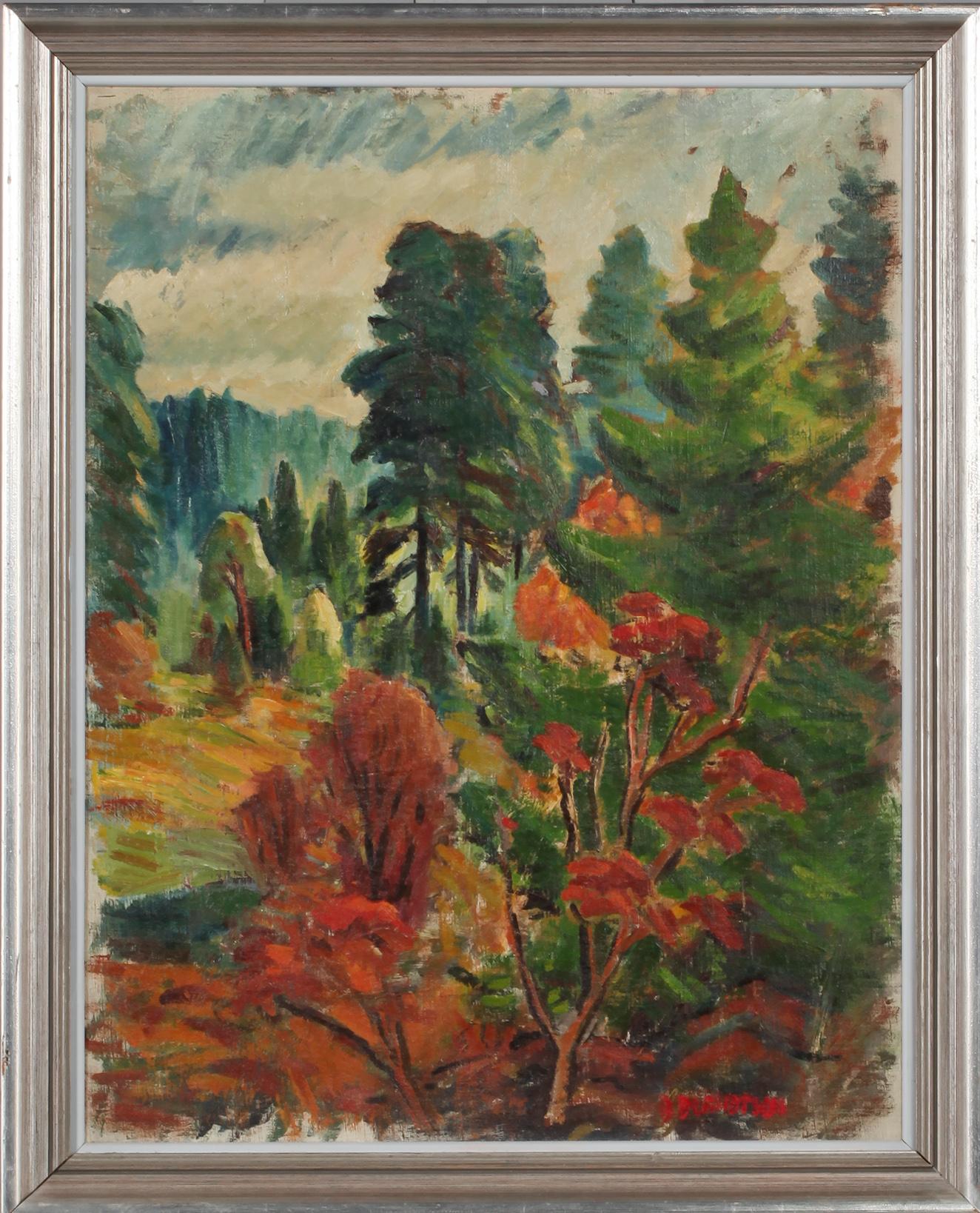 BIRGER BERNDTSON, olja på duk, signerad.