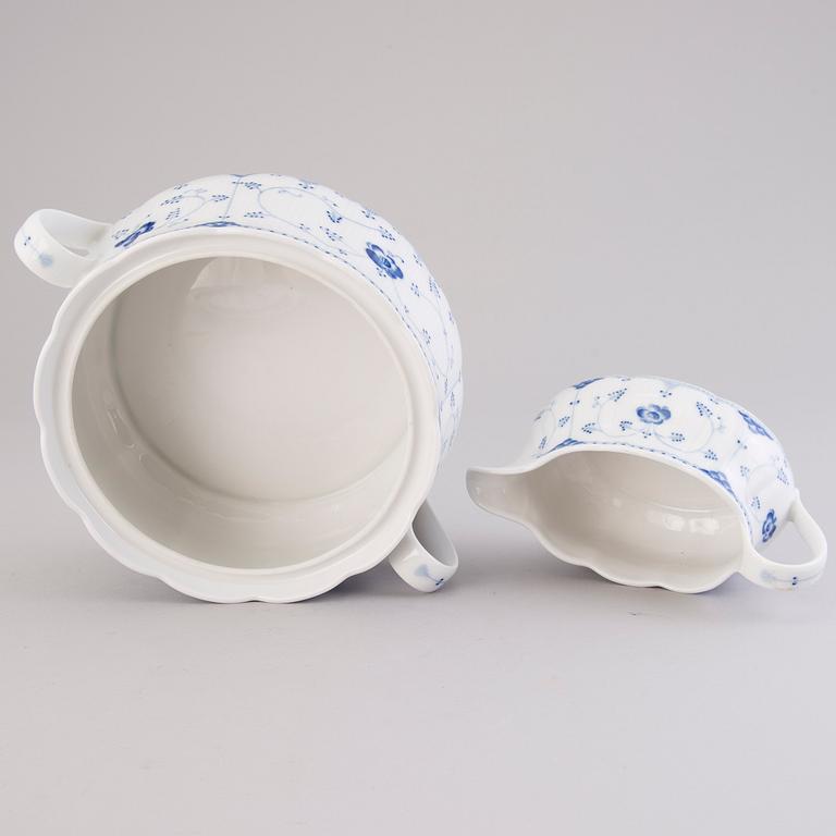 A 47-piece set of Danish 'Eternell' porcelain dinnerware from Christineholm.