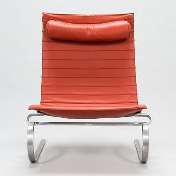 POUL KJAERHOLM, fåtölj, "PK-20", Fritz Hansen, Danmark 1995.