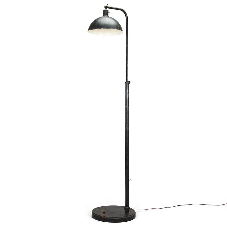 Paavo Tynell, golvlampa / ateljélampa, beställningsarbete, Taito 1933.