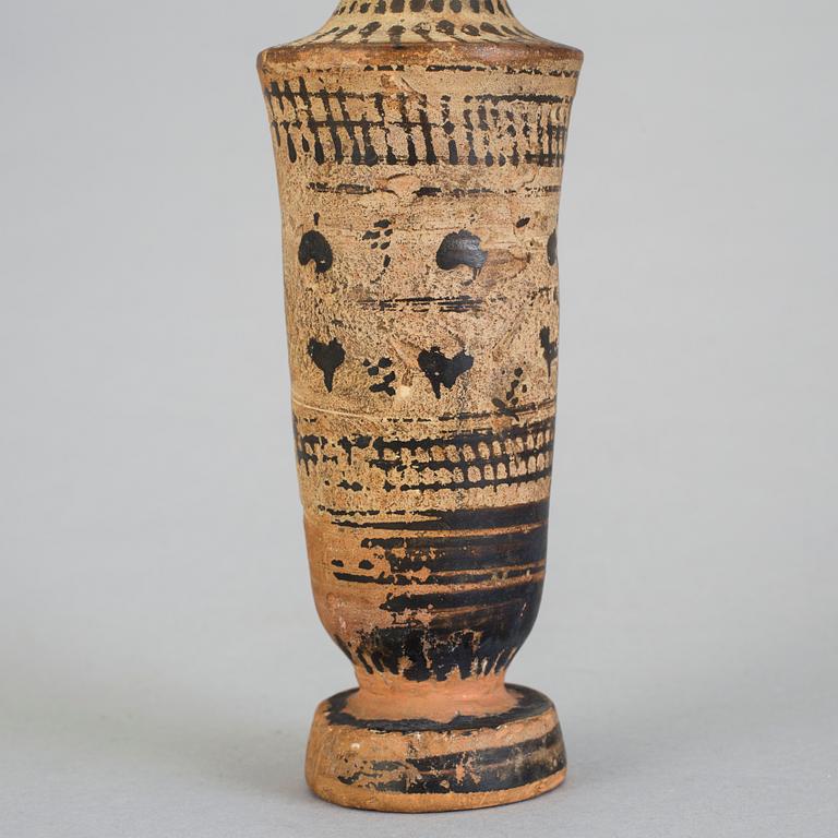 LEKYTHOS, lergods, Medelhavsområdet.