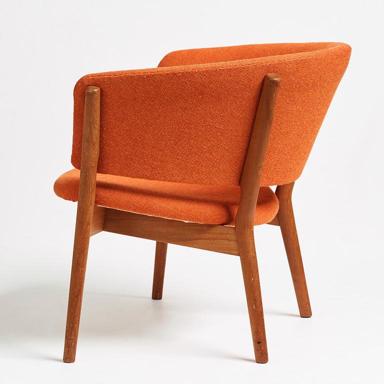 Nanna Ditzel, fåtölj, Søren Willadsen, Danmark, 1950-60-tal.