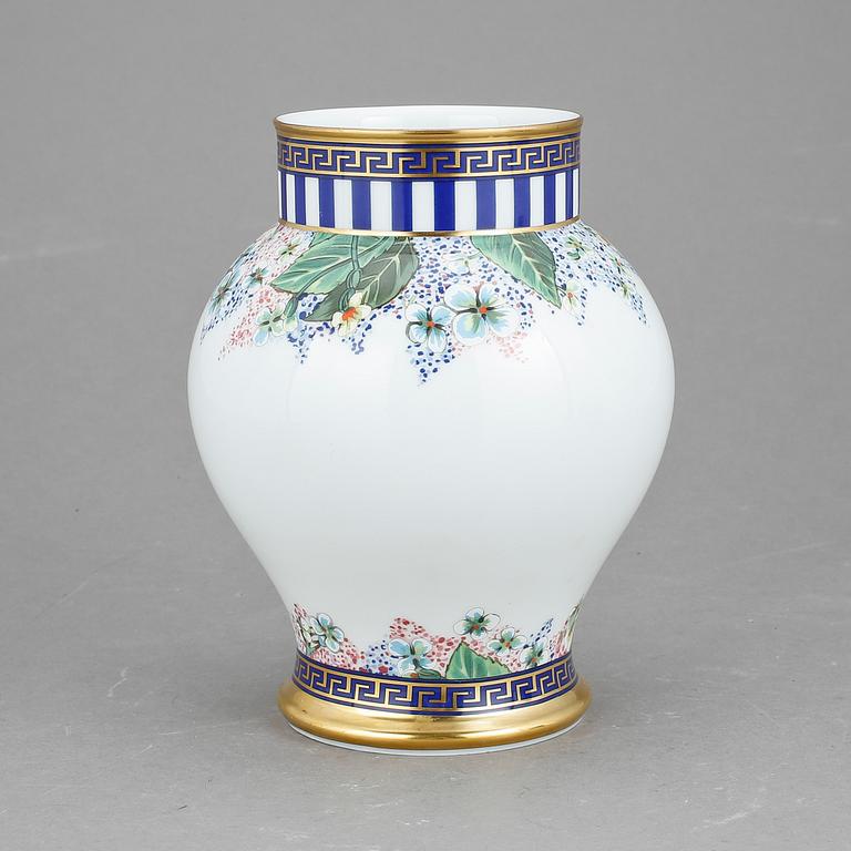 VAS, porslin, 'Wild Flora', Versace för Rosenthal.