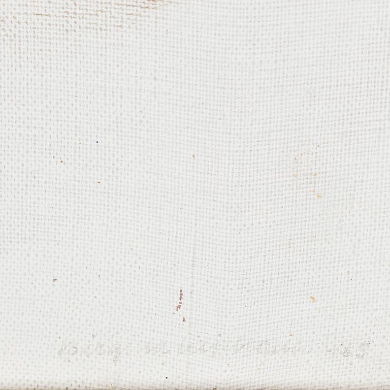 BIRGITTA LILJEBLADH, oil on canvas/panel, signed and dated -65.