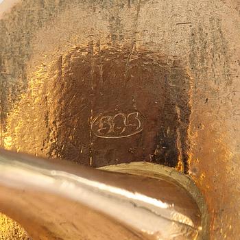 Manschettknappar, 14K guld.