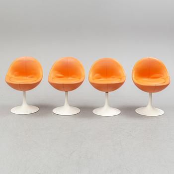 Four 'Venus' chairs by Johanson Design.