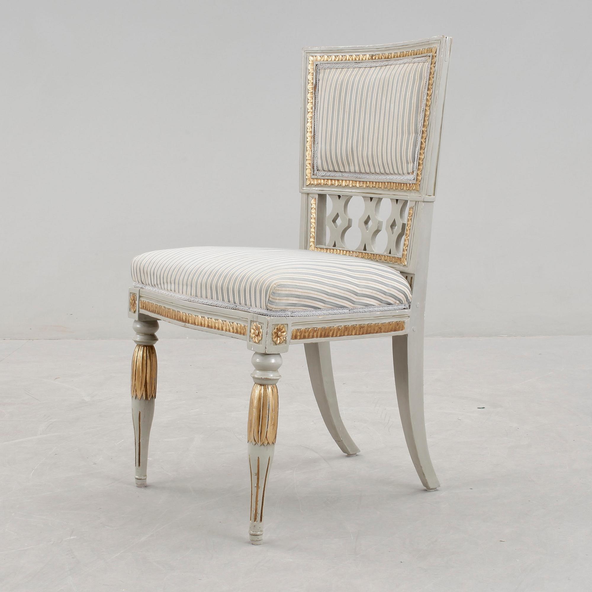 STOL, gustaviansk, omkring 1800-talet början.