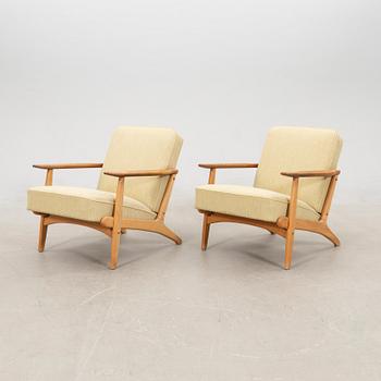 Armchairs 1 pair, 1960s.