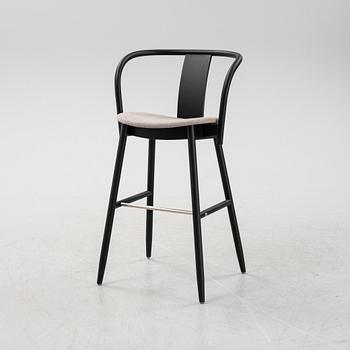 A stained oak 'Icha Bar Chair' by Chris Martin for Massproductions.