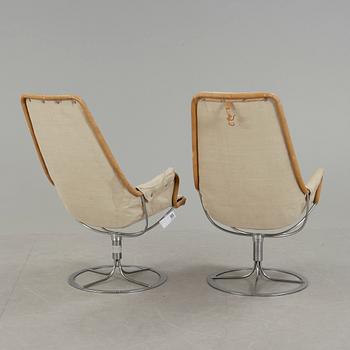 FÅTÖLJER, ett par, "Jetson", Bruno Mathsson.