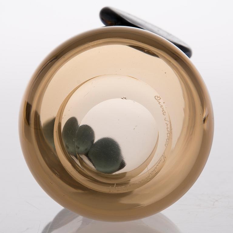 A 'Pompom' vase, signed Oiva Toikka, Nuutajärvi Notsjö.