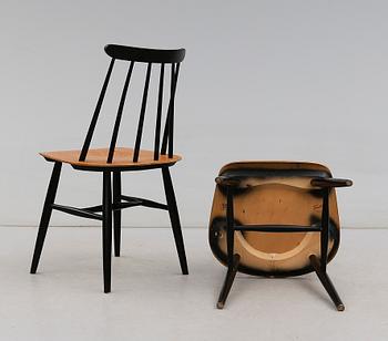 STOLAR, 4 st, "Fanett", Ilmari Tapiovaara, Edsbyverken, 1958.