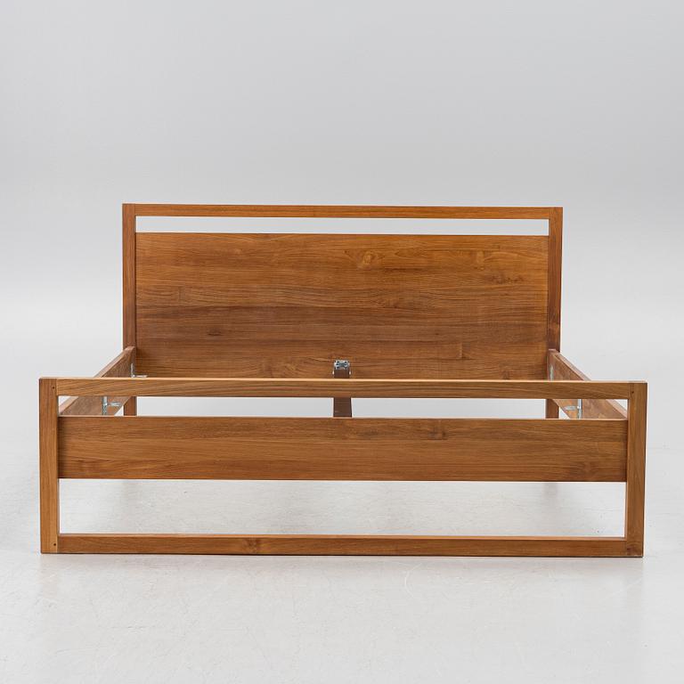 A bed frame from Ethnicraft.